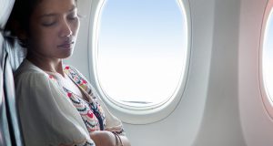 sleeping-on-plane