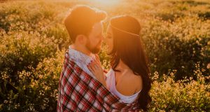 romantic boy and girl