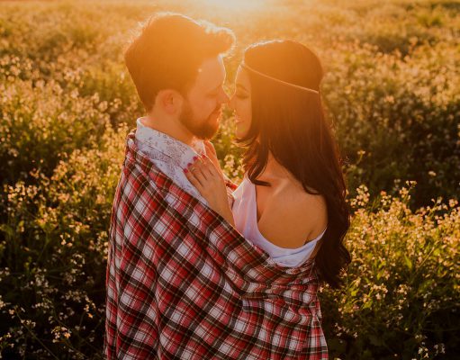 romantic boy and girl