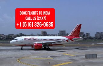 AirIndia flight parked in Mumbai Airport in India