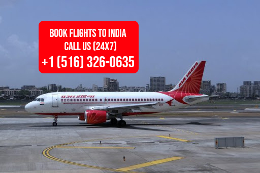 AirIndia flight parked in Mumbai Airport in India