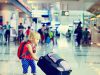 Kids in airport