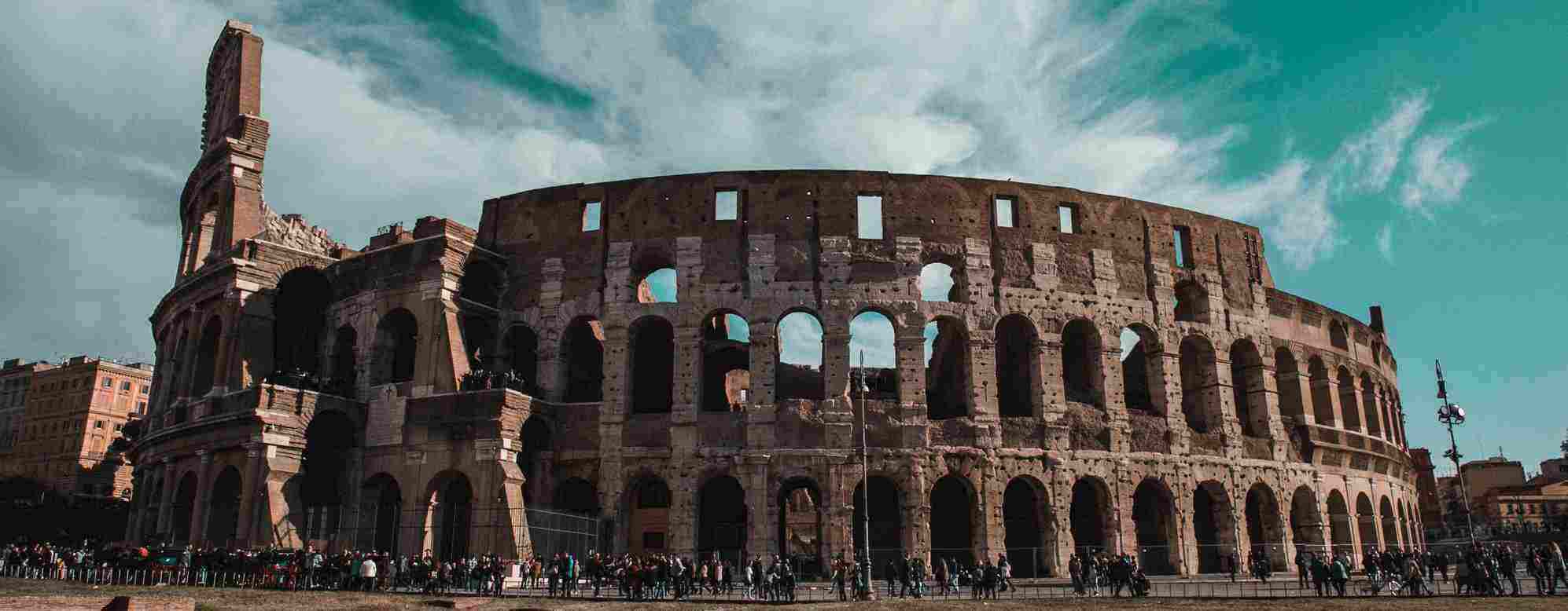 Ancient building in Italy